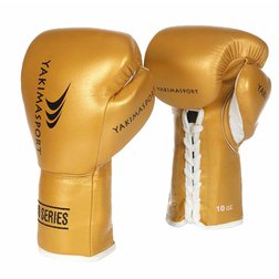 Boxerské rukavice Yakima Tiger Gold L 10039610OZ zlaté velikost 10