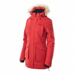 Dámský zimní kabát Hi-tec Lady Lasse červený