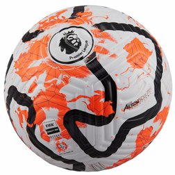 Oficiální míč Nike Premier League Flight bílo-oranžový velikost 5