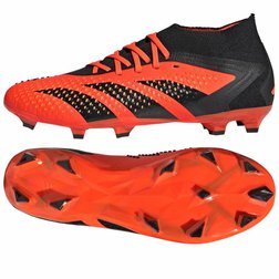 Pánské kopačky lisovky Adidas Predator Accuracy.2 FG černo-oranžové