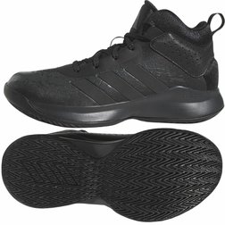 Dětské basketbalové boty Adidas Cross Em Up 5 K zcela černé