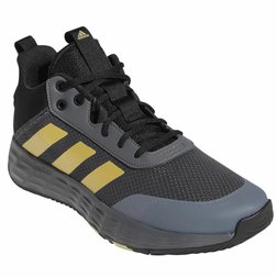 Pánské basketbalové boty Adidas OwnTheGame 2.0 černo-šedé