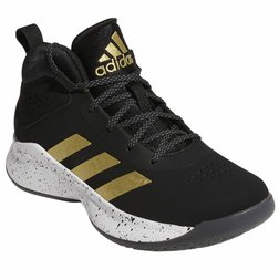 Dětské basketbalové boty Adidas Cross Em Up 5 K Wide černé