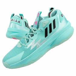 Basketbalové boty Adidas Dame 8 blankytné