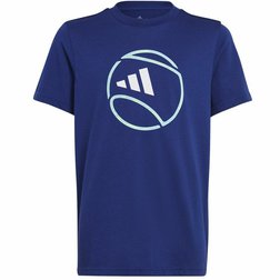 Dětské tenisové tričko Adidas Ten Cat Graphic Tee modré