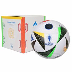 Fotbalový míč Adidas Fussballliebe Euro24 League Box bílý