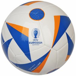 Fotbalový míč Adidas Fussballliebe Euro24 Club bílo-modrý