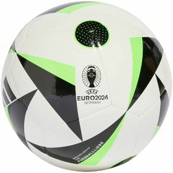 Fotbalový míč Adidas Fussballliebe Euro24 Club bílo-černý
