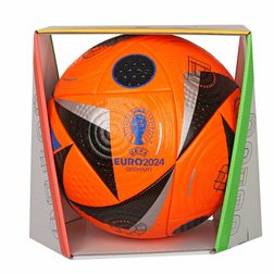 Fotbalový míč Adidas Fussballliebe Euro24 Pro Winter oranžový velikost 5