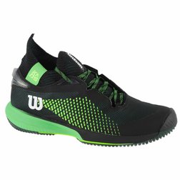 Pánské boty na tenis Wilson Kaos Rapide SFT černo-zelené