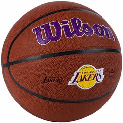 Basketbalový míč Wilson Team Alliance Los Angeles Lakers hnědý